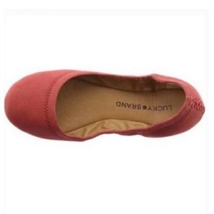 Lucky Brand Ellie Style Rosewood Flats Size 7